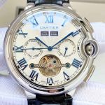 Cartier Automatic Movement 316L Steel 44*12MM Men's Business Watch